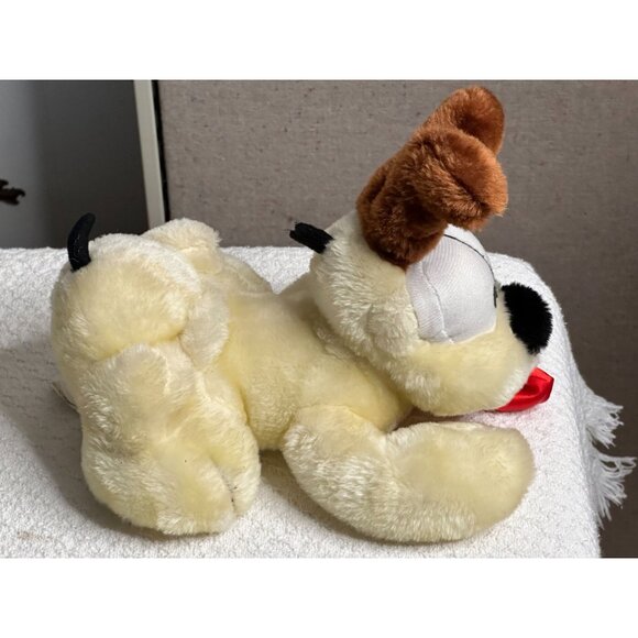 Garfield Odie Plush Toy Stuffed Animal Yellow Brown Play by Play PAWS Vtg 8" - Picture 3 of 11
